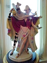 Large Royal Dux Porcelain Statue &quot;Carnivale&quot; Multicolor Beauty - £1,412.45 GBP