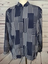 Drapers and Damons Jacket Lined Large Full Zip Lightweight Cardigan Swea... - $24.22