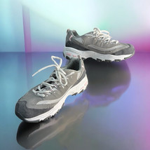 Skechers D’Lites Walking Sneakers Woman 8 Leather Upper Air Cooled Foam ... - $28.05