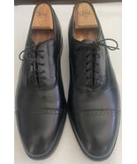 Johnston &amp; Murphy Mens Leather Aldrich II Brogue Dress Shoes Black Size 13 - $34.99