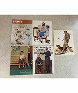 Vintage 1970s Leanin Tree Saturday Evening Post Greeting Cards Made In U... - €9,45 EUR