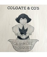 Colgate Advertisement Toothpaste 1891 Victorian Art Cashmere Bouquet LGB... - £19.61 GBP