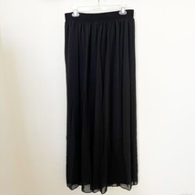 NWT Vintage Womens Three Flagg&#39;s Black High Rise Palazzo Pants 16 Nordstrom - £31.28 GBP