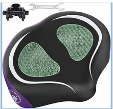 KEMIMOTO Bike Seat Cushion with Soft Foam Padded, Comfortable One Size, ... - $17.54