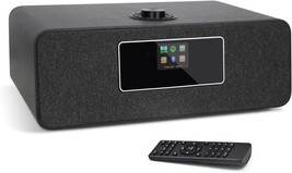 This Black Oak Ms3 Stereo Smart Music System Has Bluetooth,, And App Con... - £112.44 GBP