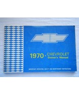 1970 70 Chevrolet Owner&#39;s Manual Operating Safety and Maintenance Instru... - $196.33 MXN