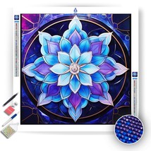 Stained Glass Mandala - Diamond Painting Kit - £11.91 GBP+