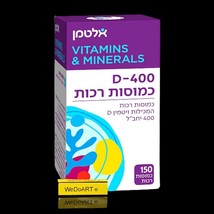 Altman - Vitamin D-400 soft capsules 150 soft capsules - $747.59 MXN