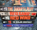 R Karl Largent lot of 5 Thriller Suspense Paperbacks - $9.99