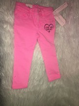 Celebrity Pink Girls&#39; Toddler Pants Light Pink Neon Size 4T  $36 new - £22.68 GBP