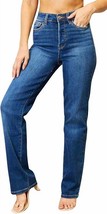 Judy Blue high rise button fly dad jeans in Medium Wash - £41.11 GBP