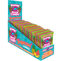 Popping Rock Candy Display Tropical Summer 36Ct Display - $49.23