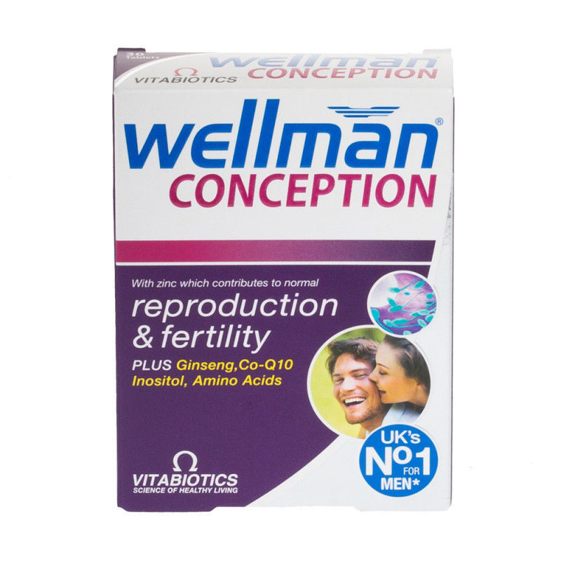 Vitabiotics Wellman Conception Tablets x 30