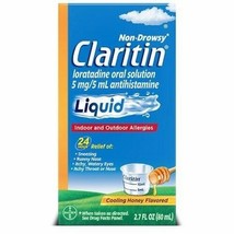 Claritin 24 Hour Non-Drowsy *09/2026* Allergy Medicine Honey - 2.7 fl oz - $255.52 MXN