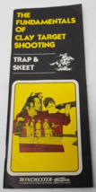 Fundamentals of Clay Target Shooting Trap Skeet Winchester 1974 Booklet - £12.08 GBP