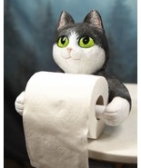 Whimsical Kitten Cat Toilet Paper And Hand Towel Holder Vanity Bathroom ... - $817.61 MXN