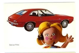 1972 Ford Pinto Postcard See Our Pinto - £7.80 GBP