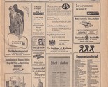 Vintage April 12 1949 Ostersunds-Posten Catalog Magazine Sweden - £11.04 GBP