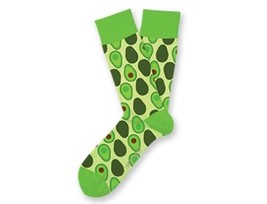HOLY GUCAMOLE Fun Novelty Socks Two Left Feet Sz Med/Large Dress SOX Casual - $9.89