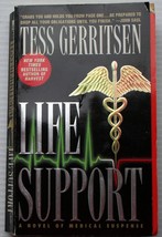 Tess Gerritsen 1995 mmpb LIFE SUPPORT epidemic medical thriller liability - £5.72 GBP