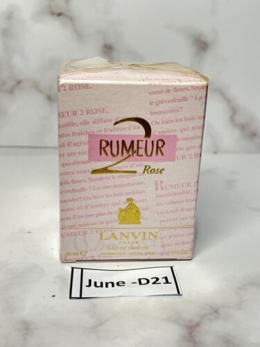 Rare Sealed Lanvin Rumeur 30 ml 1 oz eau de Parfum perfume - JUNE-D21 - £14.96 GBP