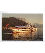 SIM0078 - Austrian Paddle Steamer - Gisela , built 1871 - postcard - $3.66 CAD
