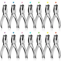 24 Pack 1 Hole Punch 1/4 Inch Single Hole Puncher Metal 5 Sheet Capacity Single  - £43.82 GBP