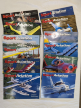 Lot (12) 2004 Vintage Sport Aviation Airplane Flying Magazine *Full Year* - £19.38 GBP