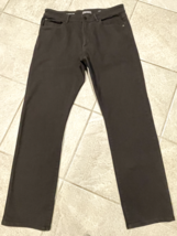 DL1961 Men&#39;s Avery Modern Straight Forester Pants Jeans Green 34x31 (Tag... - $29.19