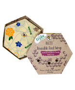 Buzzee Organic Beeswax Wraps (Pack of 3) - £28.01 GBP