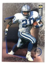 1996 Upper Deck Collector&#39;s Choice #M16 Barry Sanders Detroit Lions MVP NFL Card - £1.08 GBP