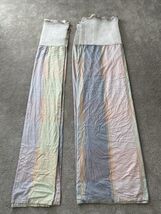 2 Panels Of Fabric Privacy Curtain for Hospital Clinic, Mesh Top See Pic... - $49.25