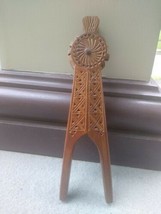 Vintage Hand Carved Wooden Ornate Nutcracker - $12.99