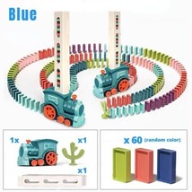 Fun Kids Electric Domino Gift Toys Train Car Set Sound Light Automatic Laying - £10.75 GBP+