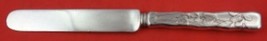 Lap Over Edge Acid Etched by Tiffany and Co Sterling Dessert Knife Foliage HH AS - £300.79 GBP