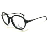 Brooks Brothers Eyeglasses Frames BB2012 6000 Black Gray Round Smaller 4... - $93.28