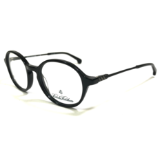 Brooks Brothers Eyeglasses Frames BB2012 6000 Black Gray Round Smaller 47-19-135 - £73.20 GBP