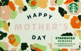 Starbucks 2021 Happy Mother&#39;s Day Recyclable Collectible Gift Card New No Value - £1.56 GBP