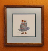 Mukluk Mama Barbara Lavallee 1990 Hand Signed and Framed Print/Lithography - £159.23 GBP