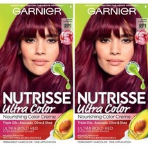 Garnier Hair Color Nutrisse Ultra Color Nourishing Creme, RP1 Pink Red (Cherry - £14.84 GBP