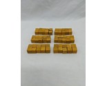 Lot Of (60) Yellow Wooden Board Game Cubes 1/2&quot; - $8.90