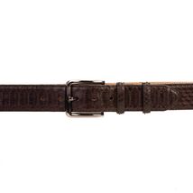 The Boss Brown Snake Leather Belt image 2
