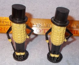 Planters Mr. Peanut Salt and Pepper Shaker Set Made USA Pyro Plastic A  - $13.95