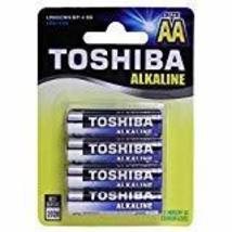TOSHIBA AA Alkaline Batteries 1.5 volts 48 Cards BP/4 (192 Batteries) - £61.44 GBP