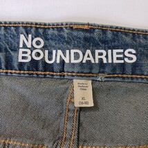 No Boundaries 144665QD Women's Blue Cotton Blend Mini Denim Skirt Size XL(16-28) image 3
