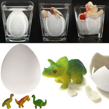 3 Pc Hatching Pet Dinosaur Egg Growing Large Hatch Dino Eggs Jurassic World Gift - £18.75 GBP