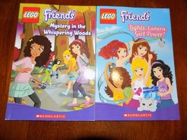 Lego Friends Books Set Of 2 Euc - £8.03 GBP