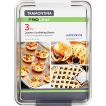 Tramontina PROLINE 3 Pack Baking Sheets (13x9.5in) Commercial Quality - $23.76