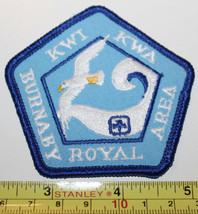 Girl Guides Burnaby Royal Area KWI KWA Canada Seagull Patch Badge - $11.46