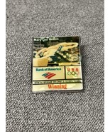 2000 Bank of America Sydney Olympic Rings Pin Mary Lou Retton USA KG JD - $5.93